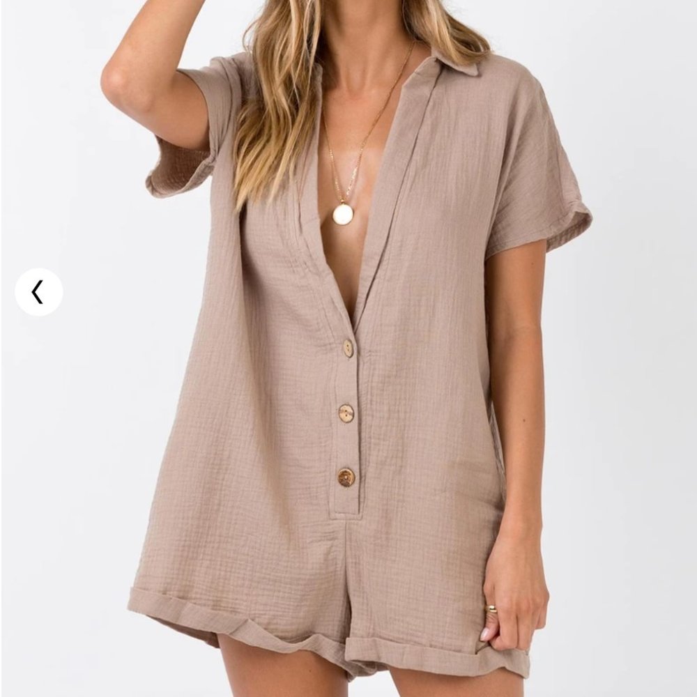 Taupe Jumpsuit
